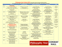 Philosophy Now Festival 2015 Programme